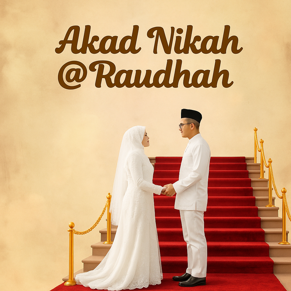 Akad Nikah @Raudhah